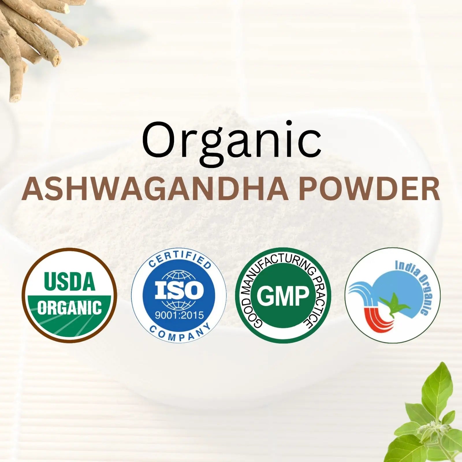 Shivatattva Organic Ashwagandha Powder 200g – Ayurvedic Churna for Stress, Sleep & Immunity Shivatattva.in