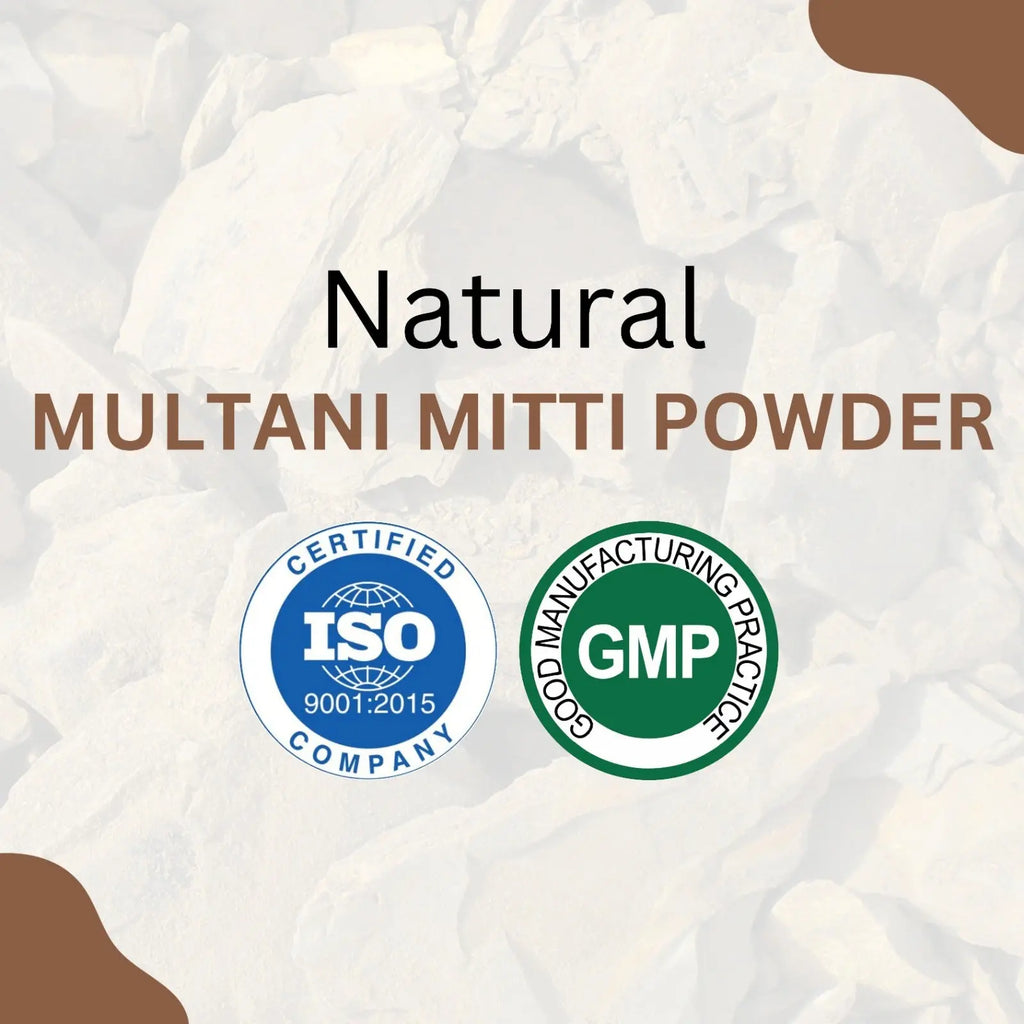 Shivatattva Natural Multani Mitti Powder for Glowing Skin, Acne Control, Tan Removal & Oil-Free Look – 200g | 100% Pure Ayurvedic Fuller's Earth