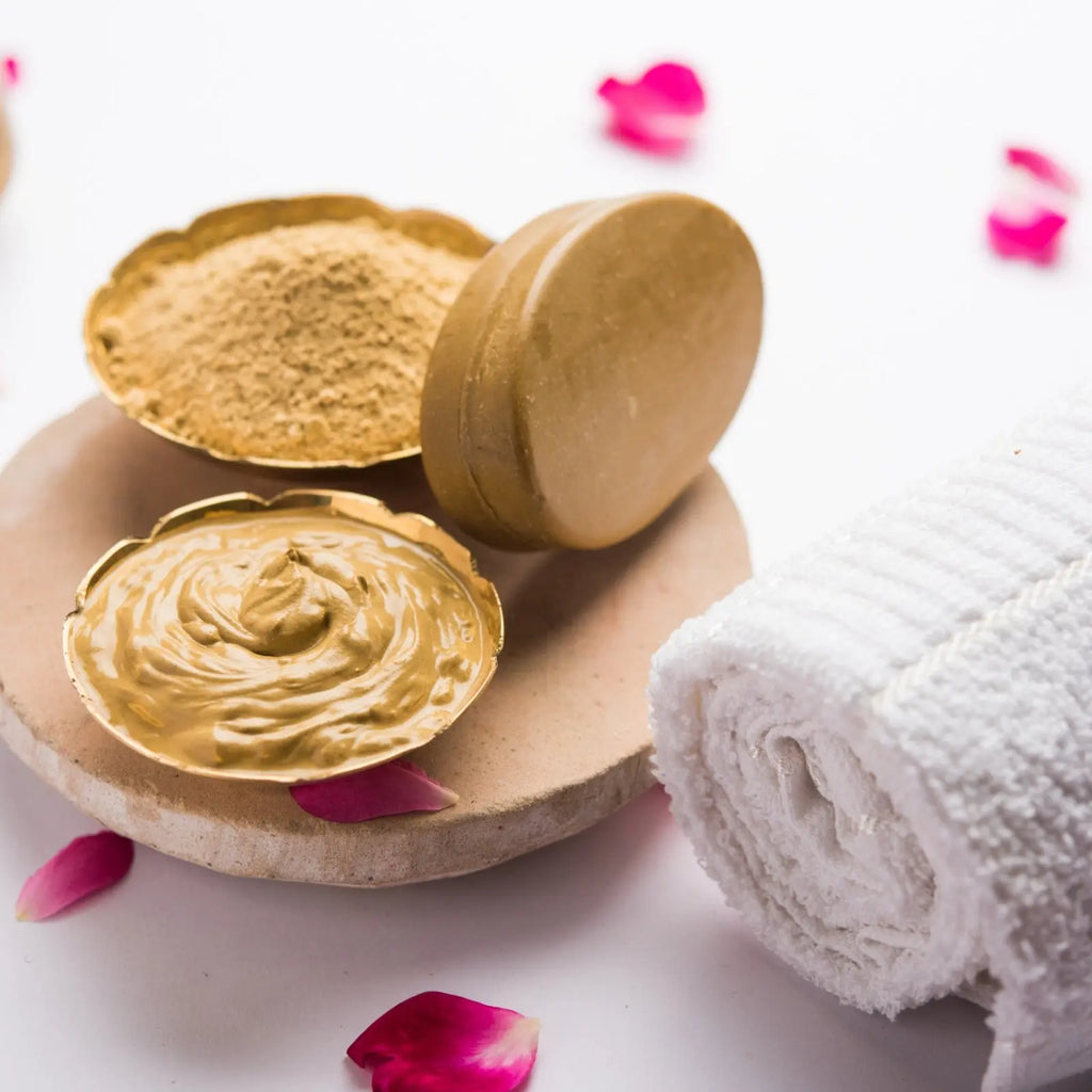 Shivatattva Natural Multani Mitti Powder for Glowing Skin, Acne Control, Tan Removal & Oil-Free Look – 200g | 100% Pure Ayurvedic Fuller's Earth